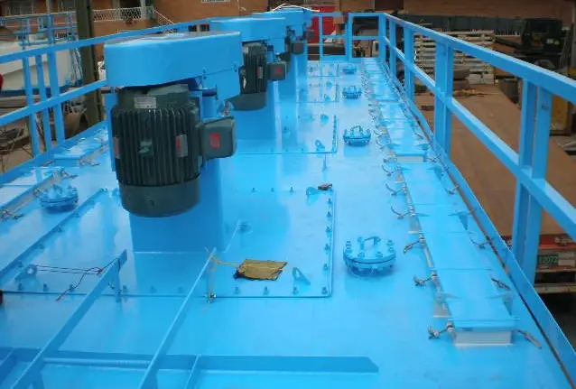 Trenes para tratamiento de aguas de producción 1 Trenes para tratamiento de aguas de producción 1